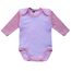 MEA BABY Unisex Baby Langarm Body aus 100% Baumwolle im 5er Pack, Baby Body mit Aufdruck für Mädchen und Jungen (80, Mädchen)