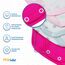 MEA BABY Unisex Langarm Body aus 100% Baumwolle im 5er Pack, Mit Aufdruck für Mädchen und Jungen (98, Mädchen 2)