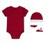 Levi's Kids Classic batwing infant hat bodysuit bootie set 3pc Baby Jungen Pastel Turquoise 6-12 monate