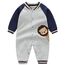 Neugeborene Strampler Baby Spielanzug Jungen Mädchen Schlafanzug Baumwolle Overalls, 0-3 Monate