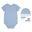 Levi's Kids Klassische Fledermausmütze für Jungen, Bodysuit, Stiefelette, 3-teiliges Baby- und Kleinkinder-Baby-Set