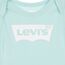 Levi's Kids Classic batwing infant hat bodysuit bootie set 3pc Baby Jungen Pastel Turquoise 0-6 Monate