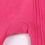 Alunsito Baby Jungen Mädchen Bärenohr Reißverschluss Strampler Neugeborenes Kapuzen Fleece Bodysuit Kleinkind Langarm Jumpsuit 59 Rose Rot 0-3 Monate