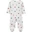 Simple Joys by Carter's 3er-Pack Sleep and Play, Veggie-Streifen, 0-3 Monate