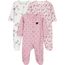 Simple Joys by Carter's 3er-Pack Sleep and Play, Kirschherz, 0-3 Monate