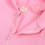 Alunsito Neugeborenes Baby Strampler für Jungen Mädchen Bärenohr Einteiler Langarm Hoodie Overall Säuglings Herbst Body Rosa 66 3-6 Monate