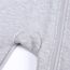 Alunsito Neugeborenes Baby Jungen Mädchen Strampler Overall Langarm Bär Ohr Hoodie Body Herbst Freizeitkleidung Outfits Grau 66 3-6 Monate