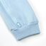 Alunsito Kleinkind Baby Mädchen Junge Kleidung Langarm solide Farbe Reißverschluss Hoodie Bodysuit Fleece Bärenohr ein Stück Overall 73 Blau 6-9 Monate