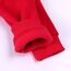 Alunsito Baby Boys Girls Jumpsuit Bear Ear Hoodie Romper Zipper Long Sleeve One Piece Outfits Warm Clothes for Unisex 80 Red 9-12 Months