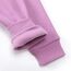Alunsito Säugling Baby Mädchen Kalter Winter Warme Kleidung Lange Ärmel Reißverschluss Fleece Strampler Einfarbig Bärenohr Kapuzenpulli Overall Bodysuit 90 Lila 1-2 Jahre