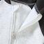 Alunsito Neugeborene Baby Mädchen Winter Outfit Kapuzen Jumpsuit Kleinkind Einteiler Strampler Baby Warm Schneeanzug Kleidung 90 Schwarz Grau 1-2 Jahre