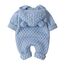Odizli Neugeborene Baby Mädchen Jungen Kleidung Langarm Gestrickt Kapuze Strampler Body Overall Jacke Frühchenkleidung Erstausstattung Babysachen Set Herbst Winter Babykleidung Hellblau 18-24 Months