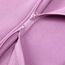 Alunsito Säugling Baby Mädchen Kalter Winter Warme Kleidung Lange Ärmel Reißverschluss Fleece Strampler Einfarbig Bärenohr Kapuzenpulli Overall Bodysuit 90 Lila 1-2 Jahre