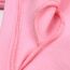 Alunsito Baby Jungen Mädchen Strampler Hoodie Overall Outfit Langarm Bärenohr Lässige Bodysuit Kleidung Reißverschluss Outwear Rosa 73 6-9 Monate