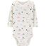 Simple Joys by Carter's Unisex Baby Long-Sleeve Bodysuit Pack of 5 Body, Bär/Streifen/Waldtiere, Frühchen (5er Pack)