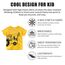 Unisex Baby T-Shirt Baumwolle Süß Karikatur Tier Muster Tops für 1-7 Jahre Alt (4-5 Jahre, H Gelber Bagger)