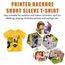 Unisex Baby T-Shirt Baumwolle Süß Karikatur Tier Muster Tops für 1-7 Jahre Alt (4-5 Jahre, H Gelber Bagger)