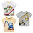 Unisex Baby T-Shirt Baumwolle Süß Karikatur Tier Muster Tops für 1-7 Jahre Alt (2-3 Jahre, A1)