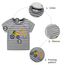 Unisex Baby T-Shirt Baumwolle Süß Karikatur Tier Muster Tops für 1-7 Jahre Alt (1-2 Jahre, H Streifen Bagger)