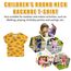 Unisex Baby T-Shirt Baumwolle Süß Karikatur Tier Muster Tops für 1-7 Jahre Alt (2-3 Jahre, H Stern Bagger)