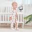 Neugeborenes Baby Jungen Mädchen Strampler mit Fuß Baby Schlafanzug Einteilige Lange Ärmel Overall Säuglings Frühling Herbst Body, 3er-Pack (Orange, 6-9M)