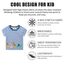 Unisex Baby T-Shirt Baumwolle Süß Karikatur Tier Muster Tops für 1-7 Jahre Alt (6-7 Jahre, H Tierische Streifen)