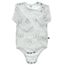 PIPPI Unisex Baby Body LS AO-printed (4-pack) Formender Body, White, 98