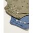 PIPPI Unisex Baby Body SS AO-printed (4-pack) Formender Body, Khaki, 92