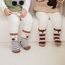 FedMois 5er Pack Baby Kleinkinder ABS rutschfeste Wintersocken dicke Thermosocken Baumwolle, Pinguin, 0-1 Jahr