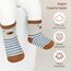 Vicloon rutschfeste Socken für Baby, 5 Paar Baby Socken Baumwolle, Kleinkind Socken Baby, Kinder Anti Rutsch Socken for Babies Toddlers and Kids