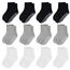 ELUTONG 12 Paar Socken Kinder Baby Jungen Socken ABS Antirutsch Anti-Rutsch Kleinkinder Babysocken für 5-7 Jahre