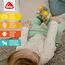 Fehn Rasselsocken Baby Eule – Babysocken mit Rassel Funktion – Socken zur Förderung der Motorik – Babykleidung optimal als Erstlingssöckchen – Lernspielzeug für Babys & Kinder von 0-12 Monaten