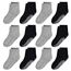 ELUTONG 12 Paar Socken Kinder Baby Jungen Socken ABS Antirutsch Anti-Rutsch Kleinkinder Babysocken für 5-7 Jahre