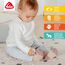 Fehn 054354 Rasselsocken Meerjungfrau – Flauschige Babysocken mit Meerjungfrauen-Köpfchen und Rassel – Fördern Motorik und Sinne – Für Babys zwischen 0 und 12 Monaten – Größe: 12 cm