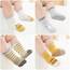 Simpeak Socken Baby, ABS Socken Baby Anti Rutsch, Rutschfeste Babysocken Junge Mädchen, Stoppersocken Baby 0-12 Monate, Dicker Herbstwinter, S, Set 6