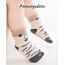 Kyopp 10 Paar Stoppersocken Baby Kleinkinder ABS rutschfeste Socken Gestreift Baumwolle Socks