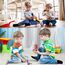 ELUTONG 12 Paar Socken Kinder Baby Jungen Socken ABS Antirutsch Anti-Rutsch Kleinkinder Babysocken für 3-5 Jahre