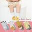 Simpeak Socken Baby, ABS Socken Baby Anti Rutsch, Rutschfeste Babysocken Junge Mädchen, Stoppersocken Baby 36-60 Monate, Dicker Herbstwinter, L, Set 6