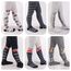 L&K-II 6er Kinder Jungen Strumpfhose Strickstrumpfhose mehrfarbig 2735 62-68