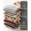 Kyopp 10 Paar Stoppersocken Baby Kleinkinder ABS rutschfeste Socken Gestreift Baumwolle Socks