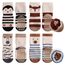 Simpeak Socken Baby, ABS Babysocken Anti Rutsch, Rutschfeste Babysocken Junge Mädchen, Stoppersocken Baby 36-60 Monate, Dicker Herbstwinter, L