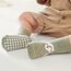 FedMois 5er Pack Baby Kleinkinder ABS rutschfeste Socken Sneaker Socken Tiermotive Baumwolle, Hähnchen, 1-3 Jahre