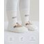 Adorel Baby Stoppersocken Baumwolle Antirutsch Krabbelsocken ABS Socken 6er-Pack Natur 3-5 Jahre (Herstellergröße L)