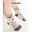 Kyopp 5 Paar Socken Baby Kleinkinder ABS rutschfeste Stoppersocken Kinder Tiermotive Sock Baumwolle Kindersocken Crew Socks
