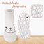 SockWaddles Stoppersocken Kinder Baby, 5 Paar ABS Atmungsaktiv Antirutschsocken Kinder, Krabbelsocken Baby Baumwolle, Jungen und Mädchen Crew Socken mit Weißer Bär