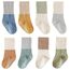 J Poqobog Kleinkind Baby Mädchen Jungen Socken stoppersocken kinder abs rutschfeste kindersocken für Baby antirutschsocken 8Paar (DE/NL/SE/PL, Alter, 0 Monate, 6 Monate, Blau 8 Paar)