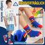 Welwoos Stoppersocken Kinder Baby Jungen Antirutschsocken Kinder Anti Rutsch Rutschfeste Lustige Geschenk Baumwolle Socken Kinder Jungen 12 Paare(Verschiedene,30-34)