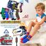 Welwoos Stoppersocken Kinder Baby Jungen Antirutschsocken Kinder Anti Rutsch Rutschfeste Lustige Geschenk Baumwolle Socken Kinder Jungen 12 Paare(Verschiedene,30-34)