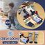 ANTSANG Stoppersocken Kinder Baby Jungen Socken Anti Rutsch / Rutschfeste Geschenk Socken Baumwolle Antirutschsocken für Kinder Jungen Kleinkind 12 Paar(Jungen-Dinosaurier (12 Paar),22-24)