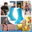 Welwoos Stoppersocken Kinder Baby Jungen Antirutschsocken Kinder Anti Rutsch Rutschfeste Lustige Geschenk Baumwolle Socken Kinder Jungen 12 Paare(Helle Farben,30-34)